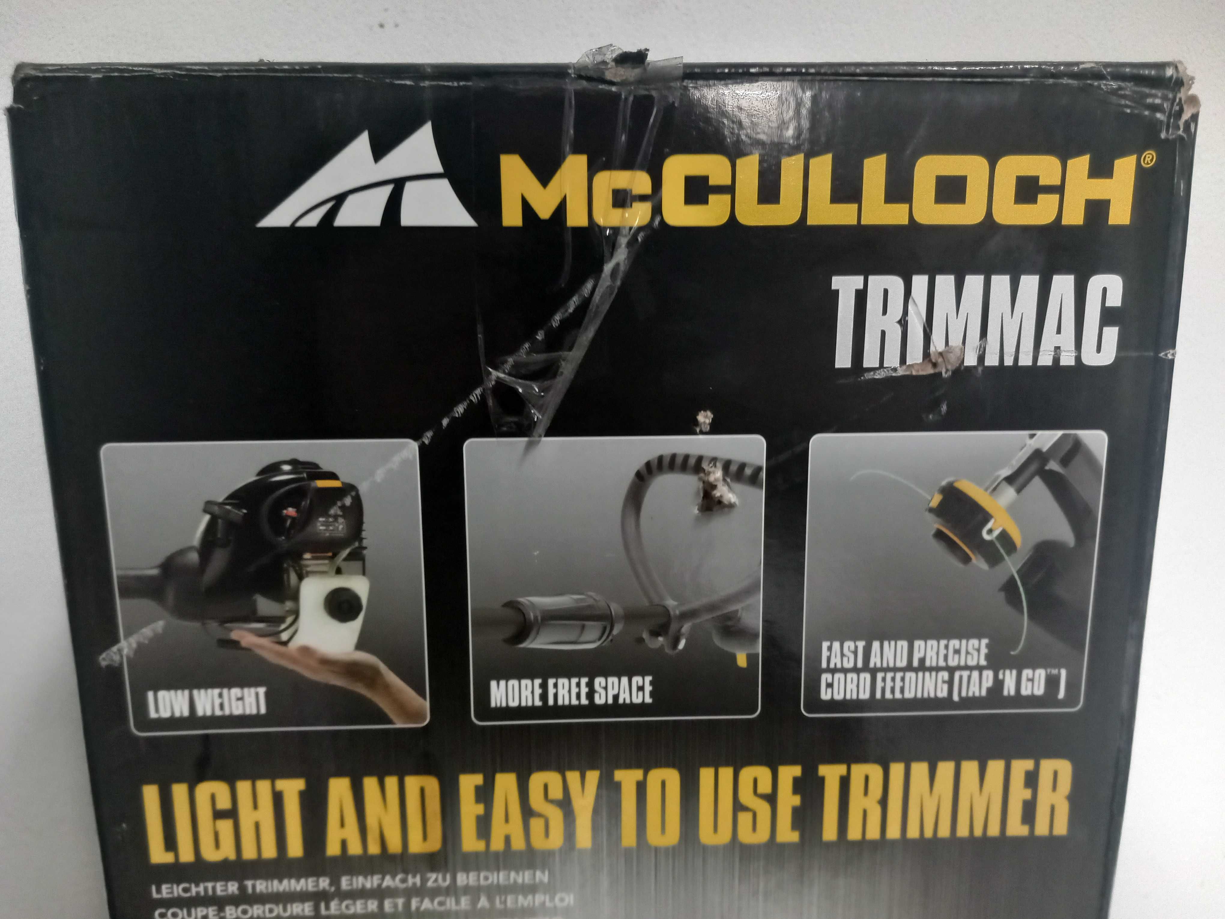 Kosa podkaszarka spalinowa Husqvarna Mcculloch Trimmac