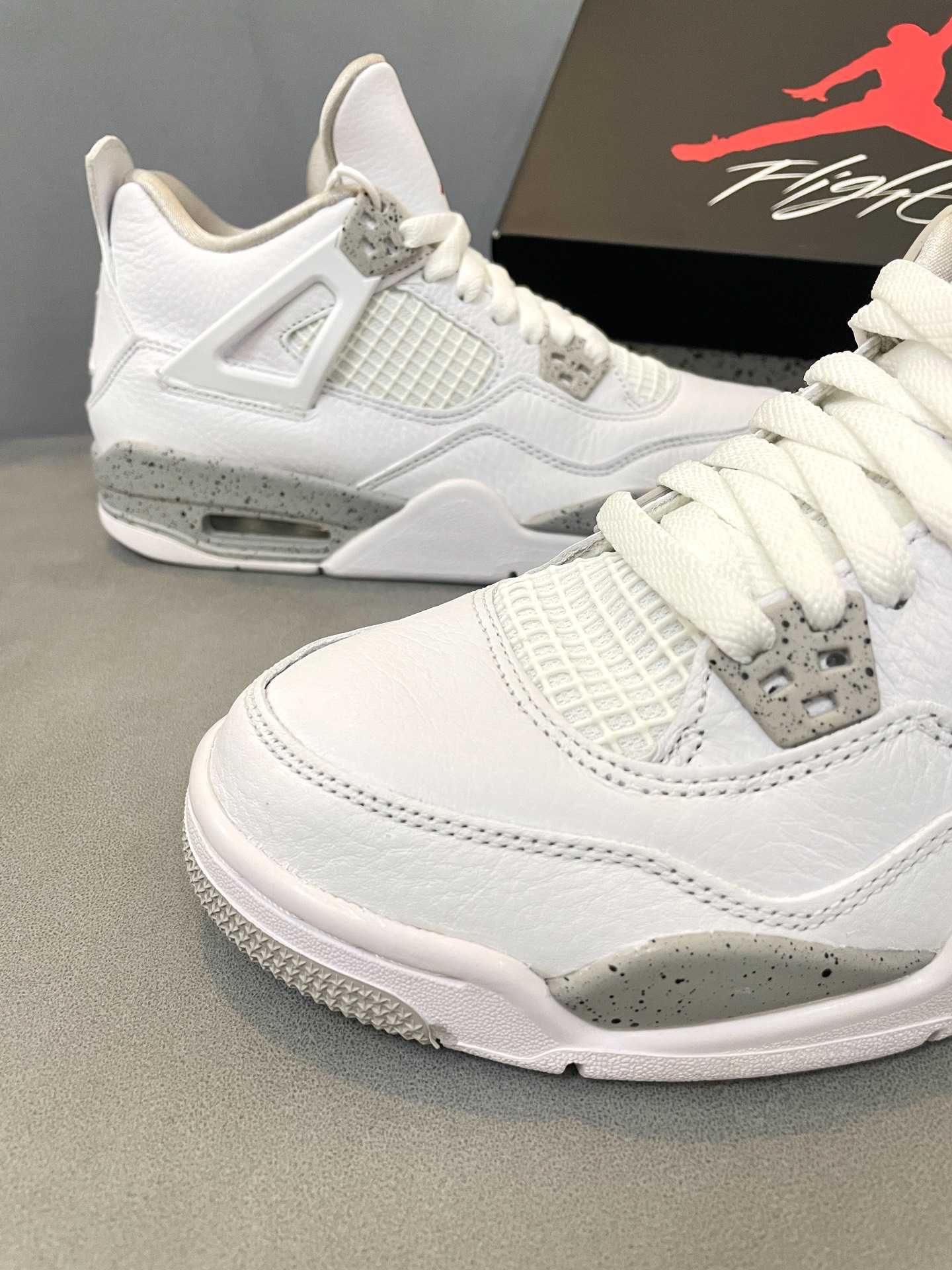 Jordan 4 Retro Białe Oreo Buty codzienne nowe z metką R.41