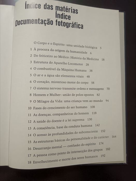 Livro O Homem
Seu corpo e seu espírito