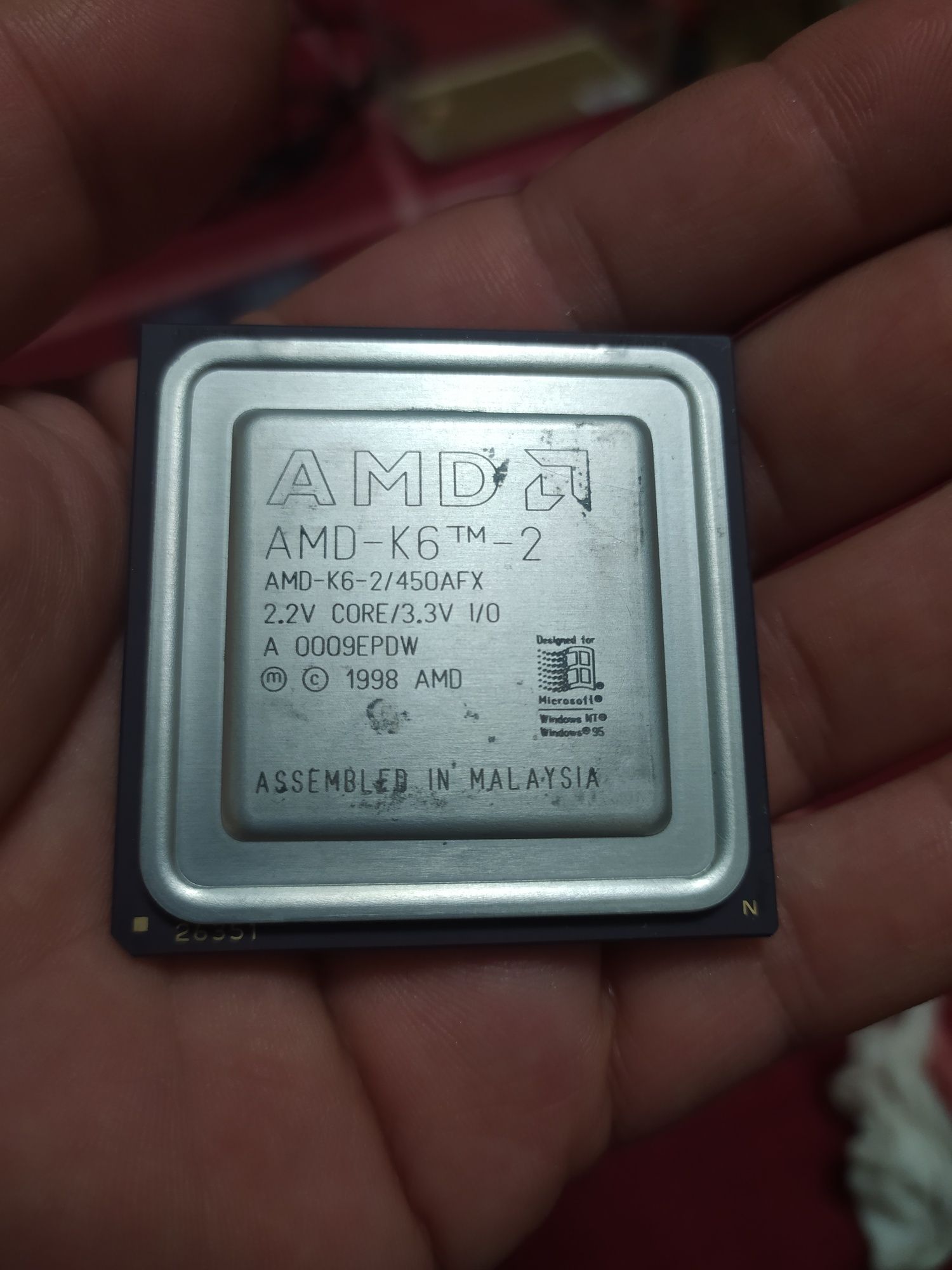 Pentium mmx раритет древний