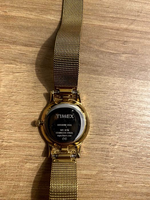 Zegarek damski Timex w kolorze złota