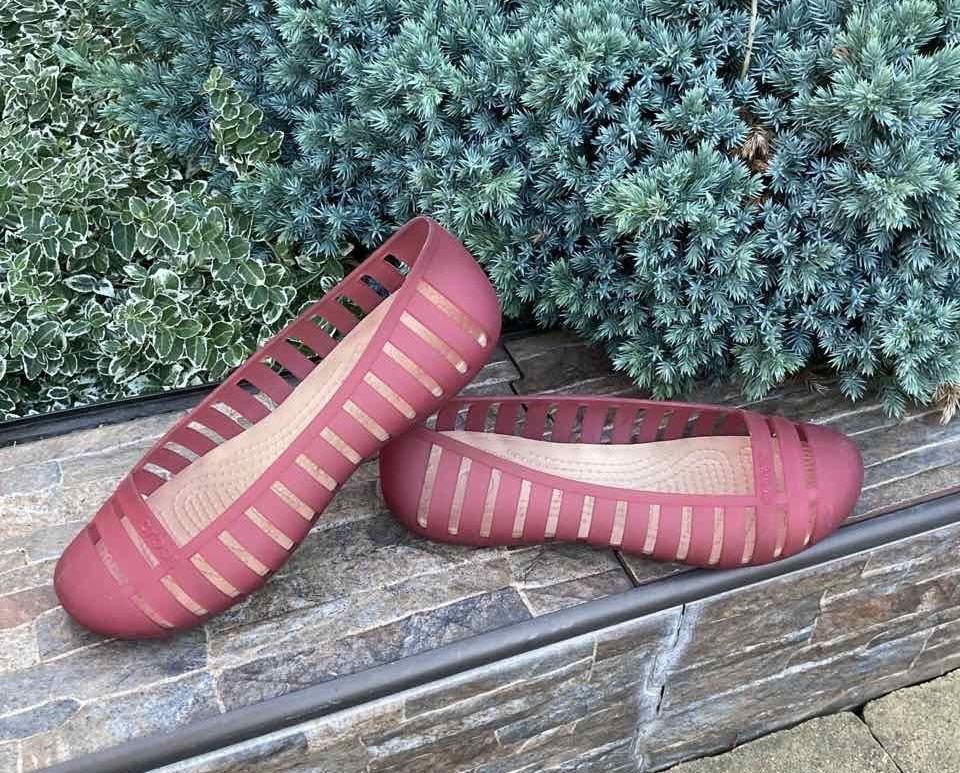 Crocs зручні фірмові балетки 34.5-35р. оригінал