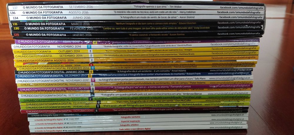 Revistas "O Mundo da Fotografia Digital"