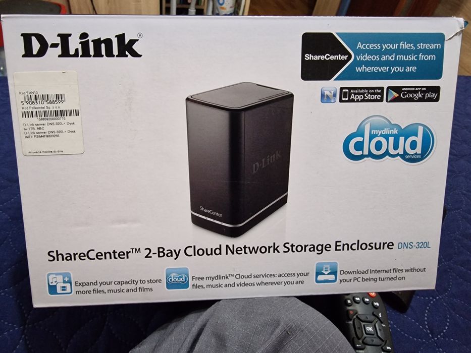 D-link dysk sieciowy serwej 1tb