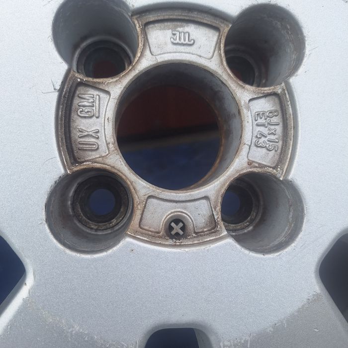 Felgi aluminiowe 15 4x100 Opel Corsa, Meriva, Astra, Combo, Fiat