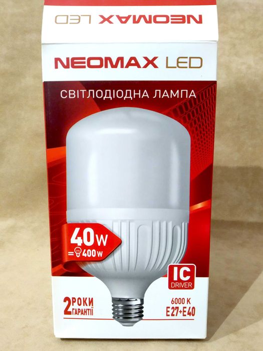 Світлодіодна лампа NEOMAX NX40L 40Вт 6000K E27