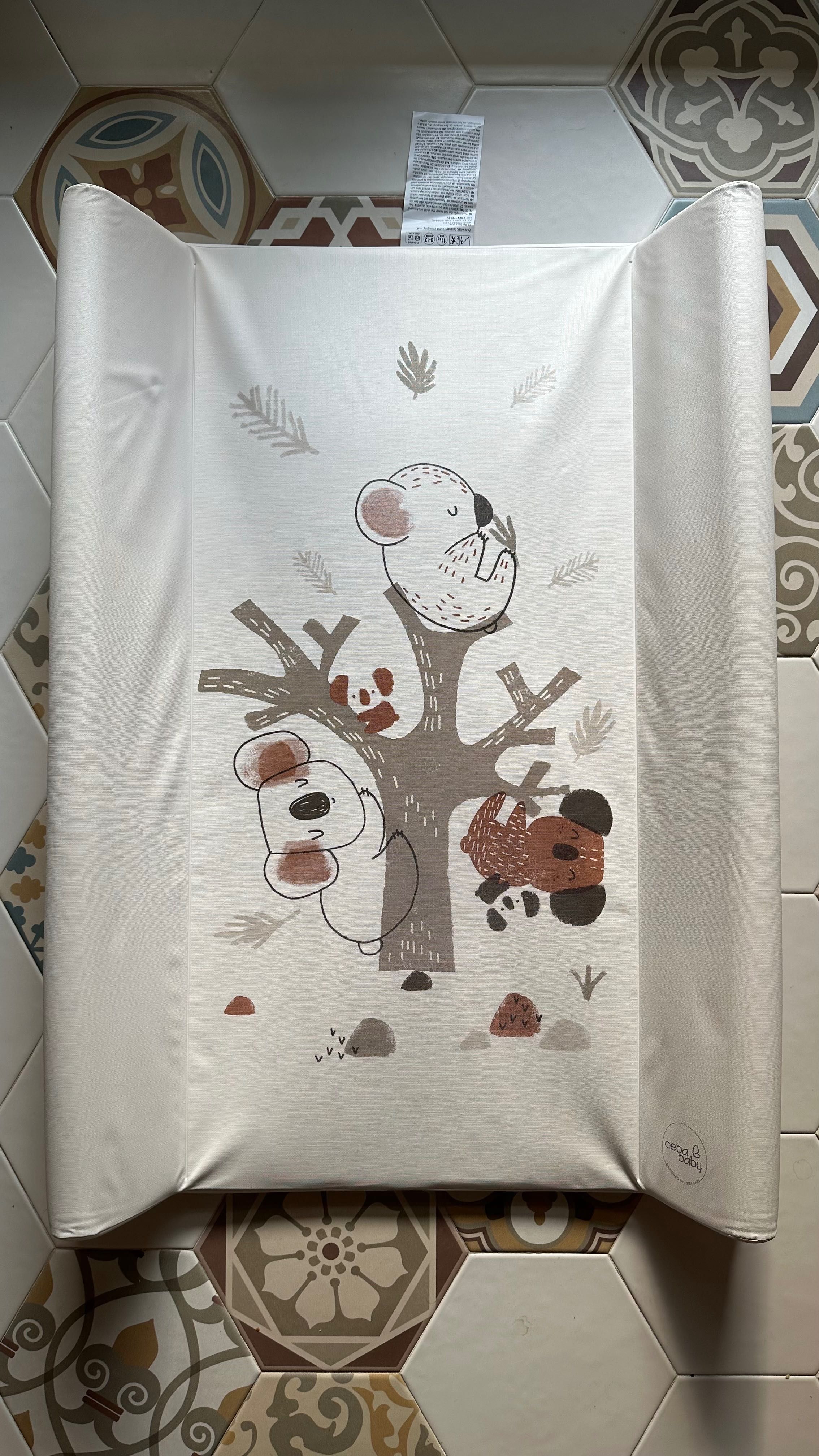 CEBA BABY 2-stronny przewijak z usztywnieniem (50x70) Basic Koala