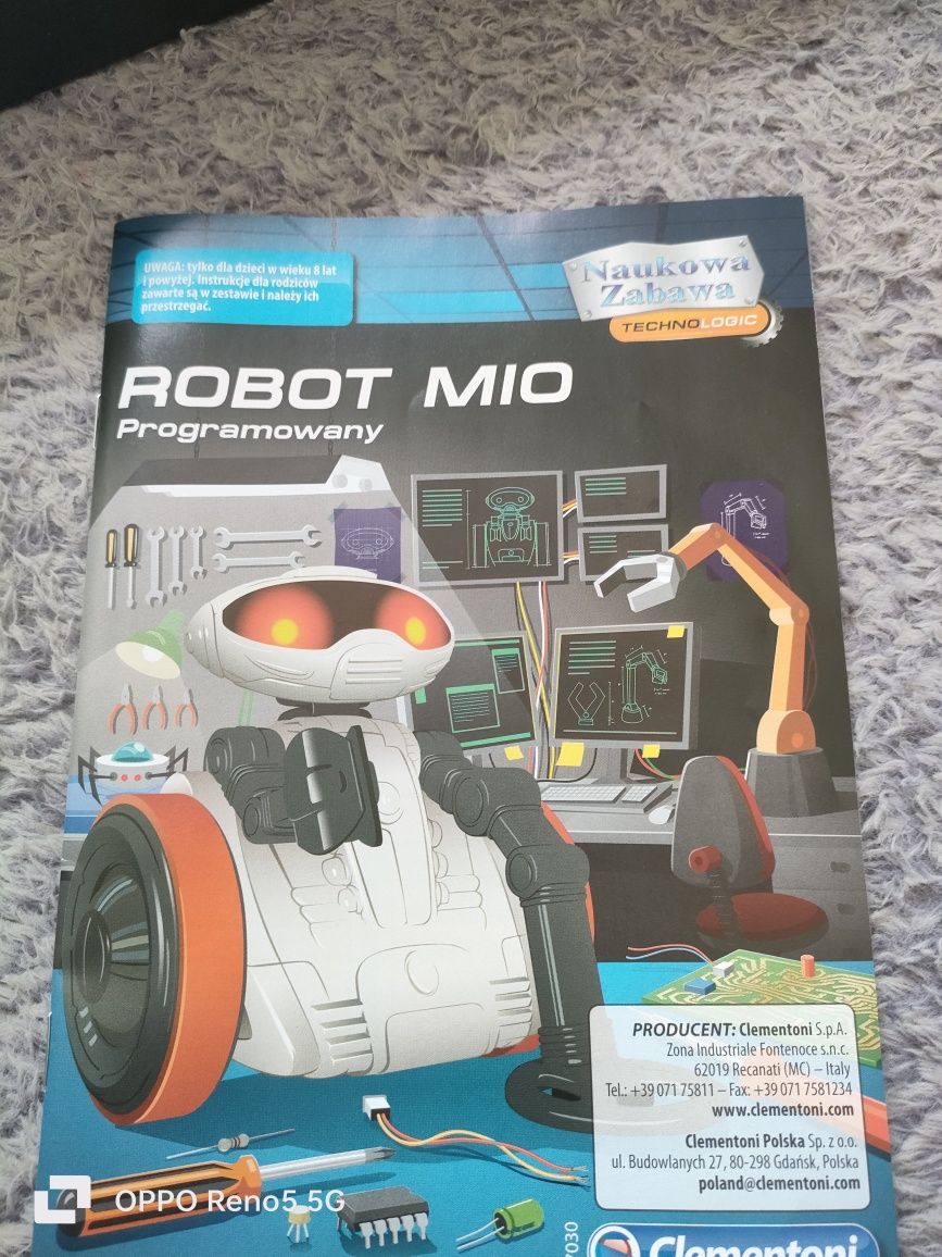 Robot Mio. Robot do programowania