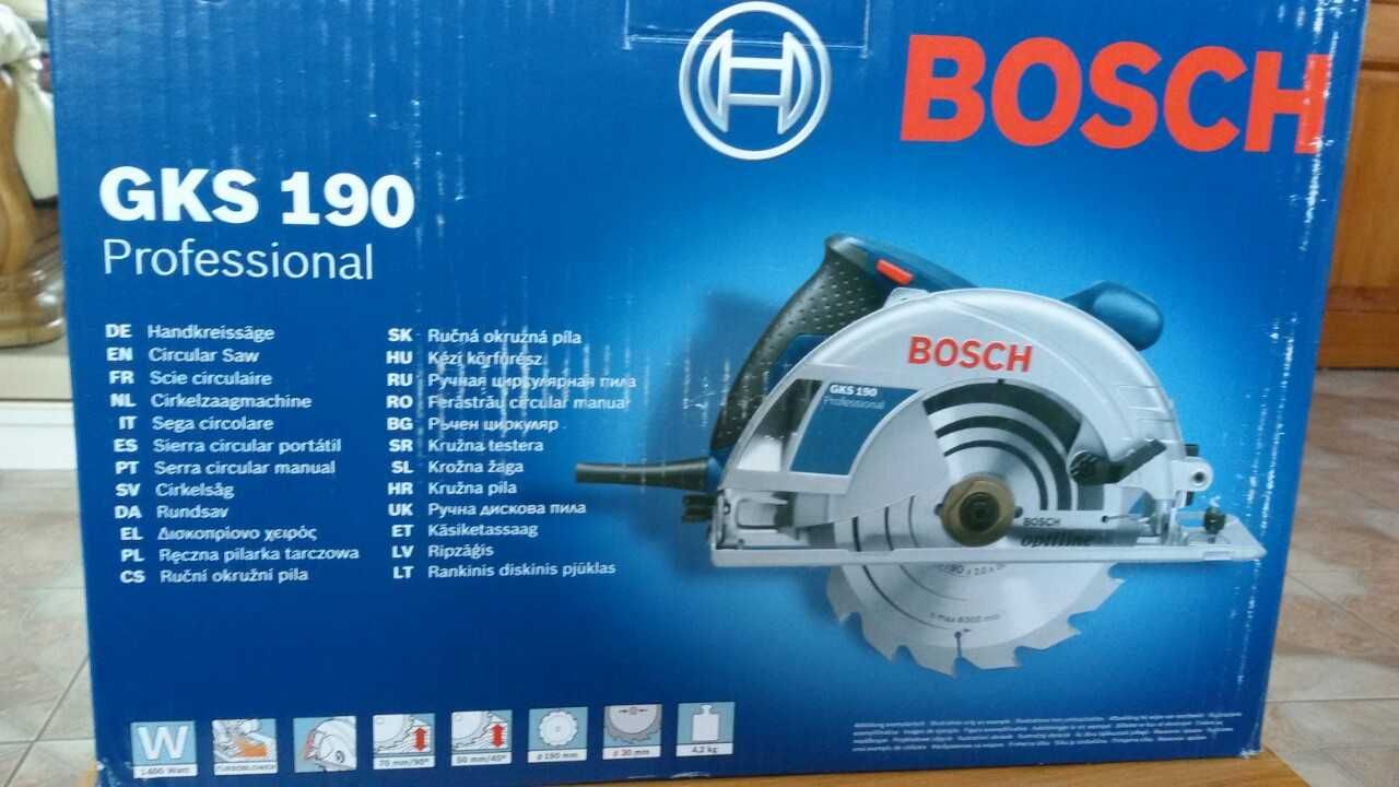 Пила дискова Bosch GKS 190 Professional