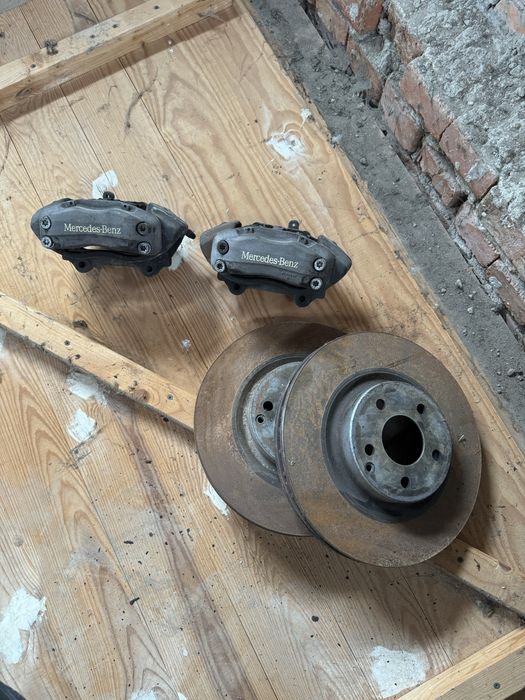 Тормоза Мерседес S220 W215 W211  V8  супорт диски колодки Brembo