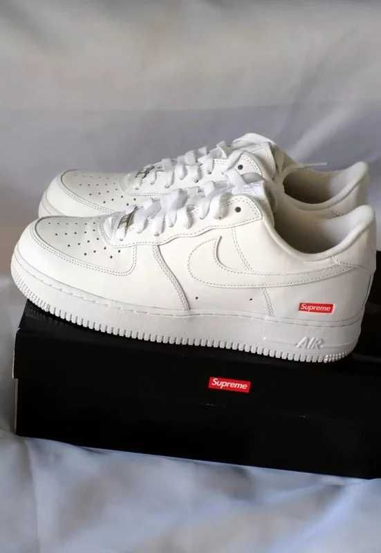 Nike Air Force 1 Low Supreme White 41