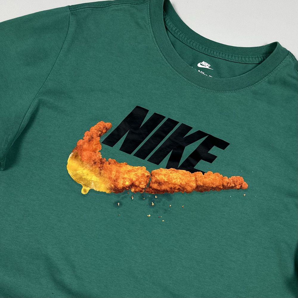 Nike Swoosh Чоловіча Футболка Худі Оригінал Розмір М Ідеал