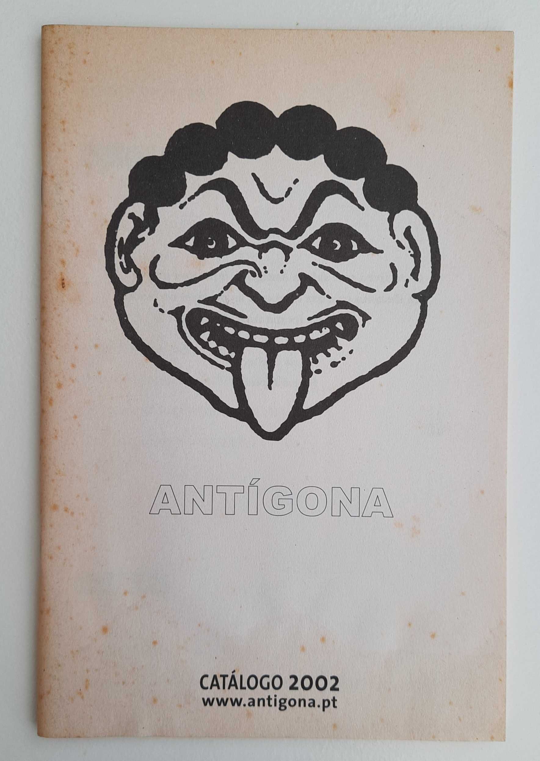 2 Catálogos, Antígona (2002) + Mariposa Azul (1998 a 2000)