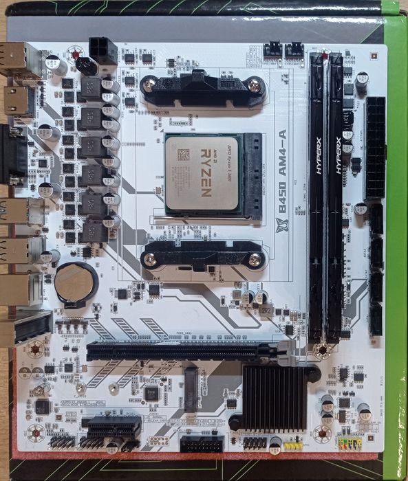 Игровой комплект MACHINIST B450 + Ryzen 3600 / 5500 + ddr4 16gb (2×8)