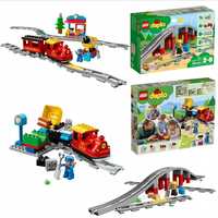 Komplet LEGO Duplo pociąg parowy i tory