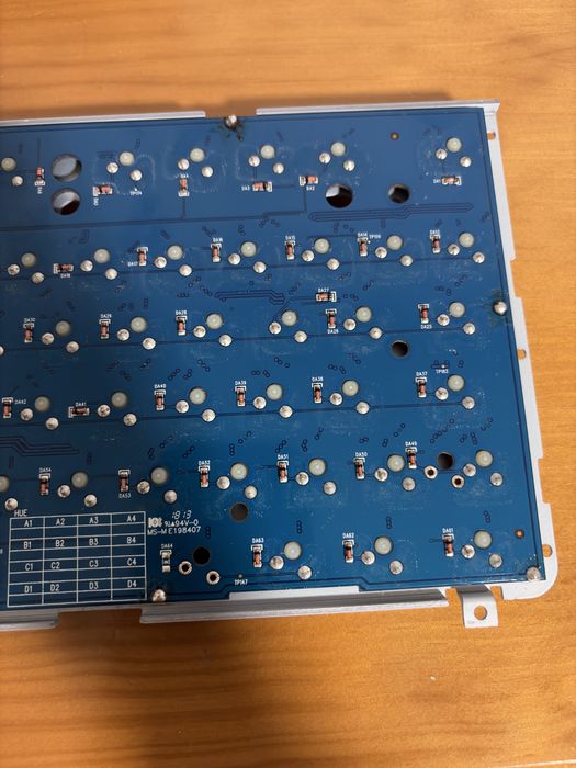 PCB com switches MX-Red