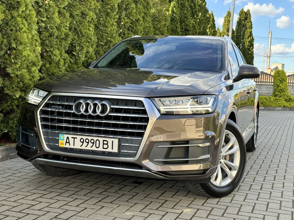 Audi Q7 2016 3.0 TDI. Офіційна!!! Перший власник! Ідеальний стан! 83км