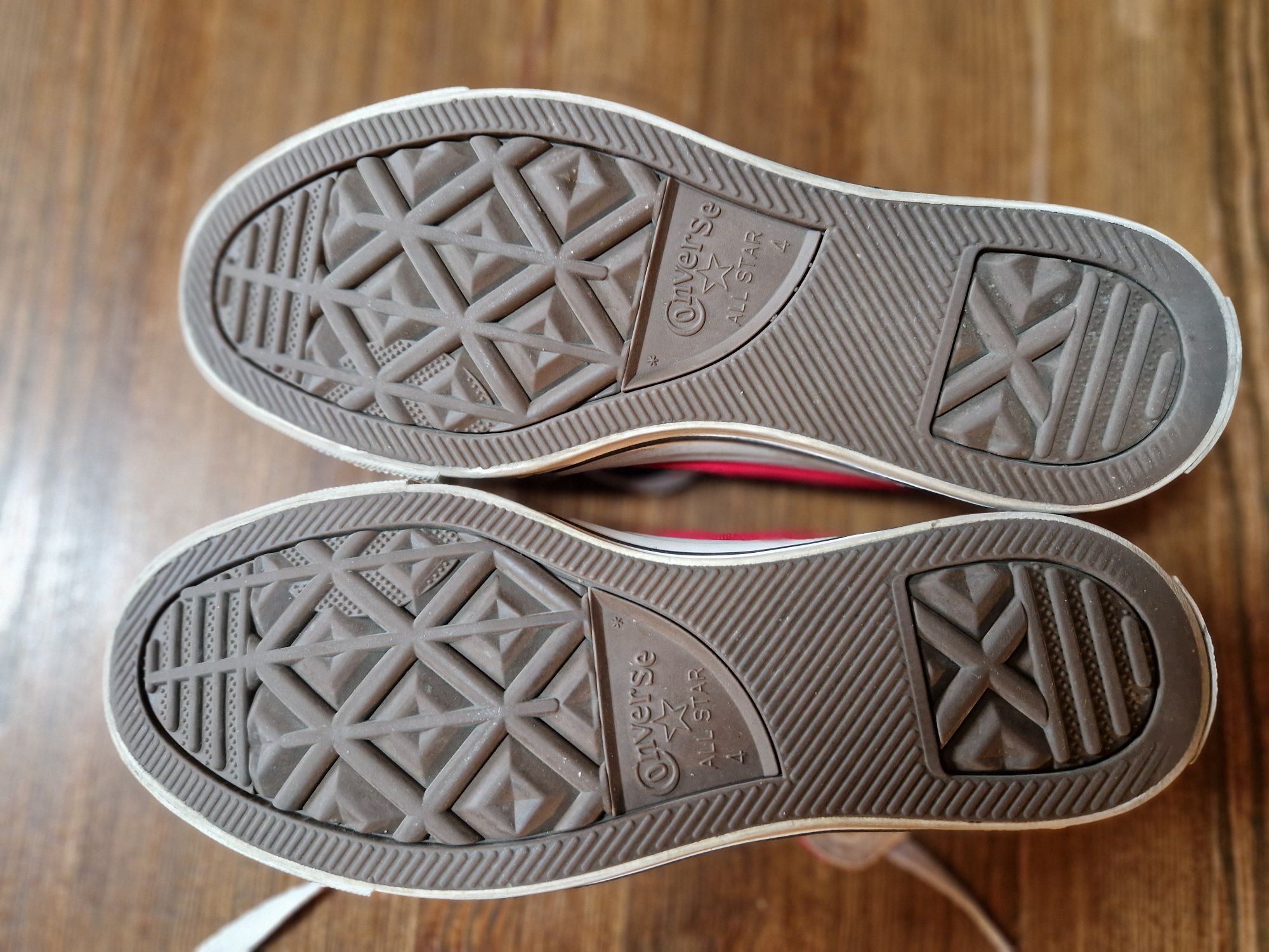 Converse 36,5 czerwone za kostkę świetny stan