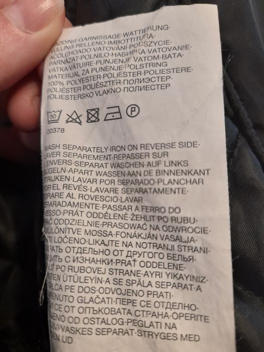 Kurtka zimowa C&A,szaro-czarna