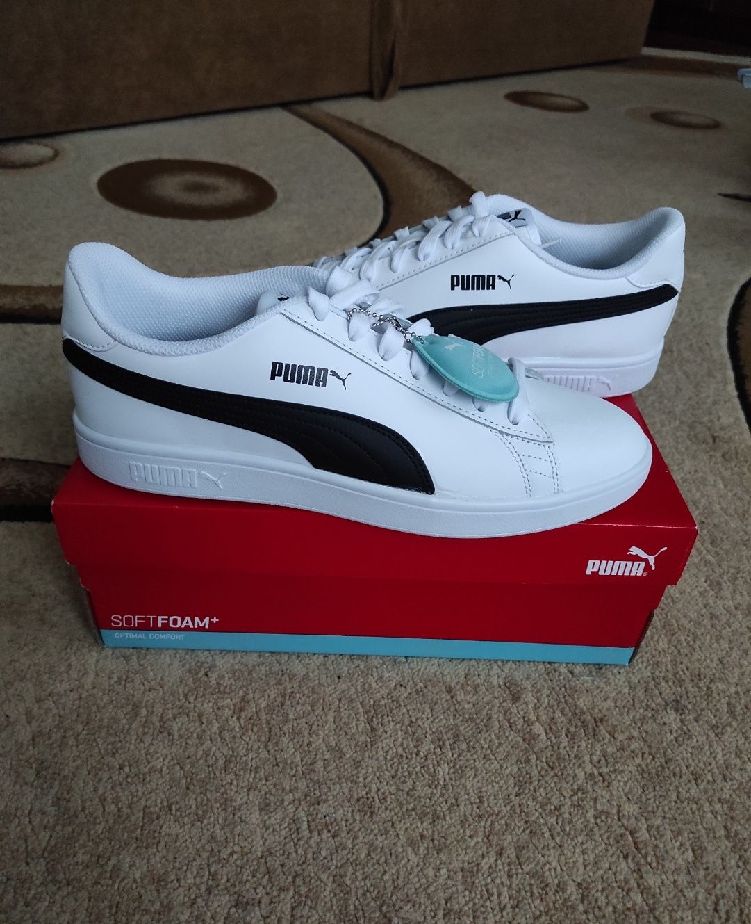 Мужские Кожаные кроссовки Puma