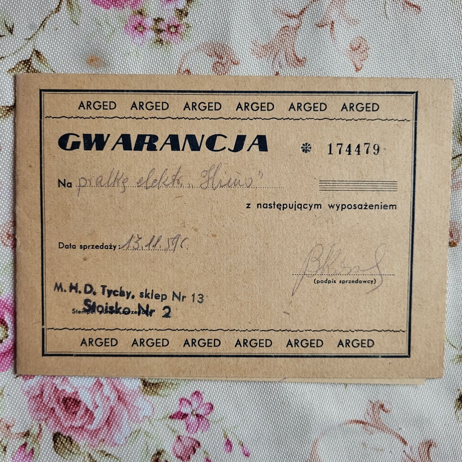 Zabytkowa Pralka półautomat 1959r
