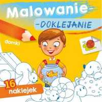 Malowanie - doklejanie. Domki - Joanna Myjak