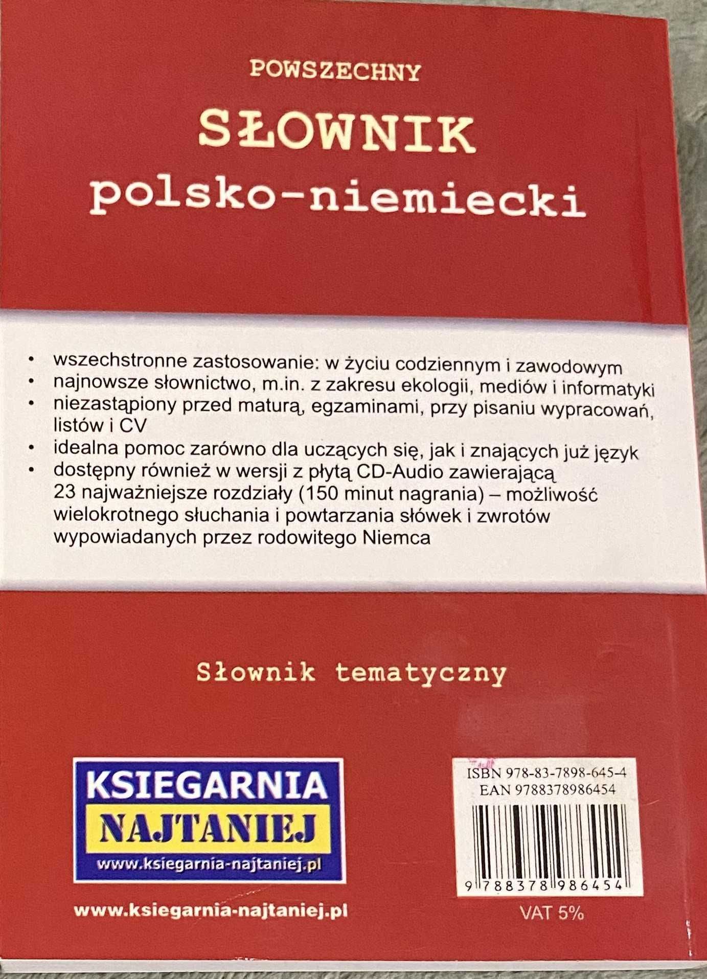 Słownik Polsko-Niemiecki w bardzo dobrym stanie !!