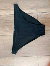 Czarne klasyczne majtki od stroju kąpielowego