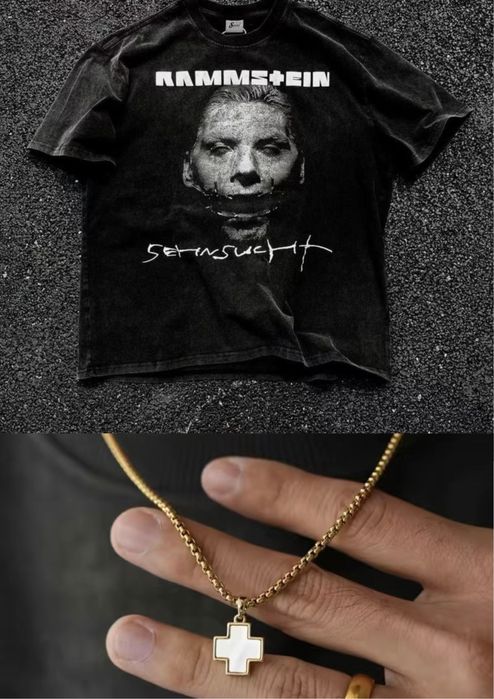 футболка Rammstein рамштайн rammstein oversize + подарунок