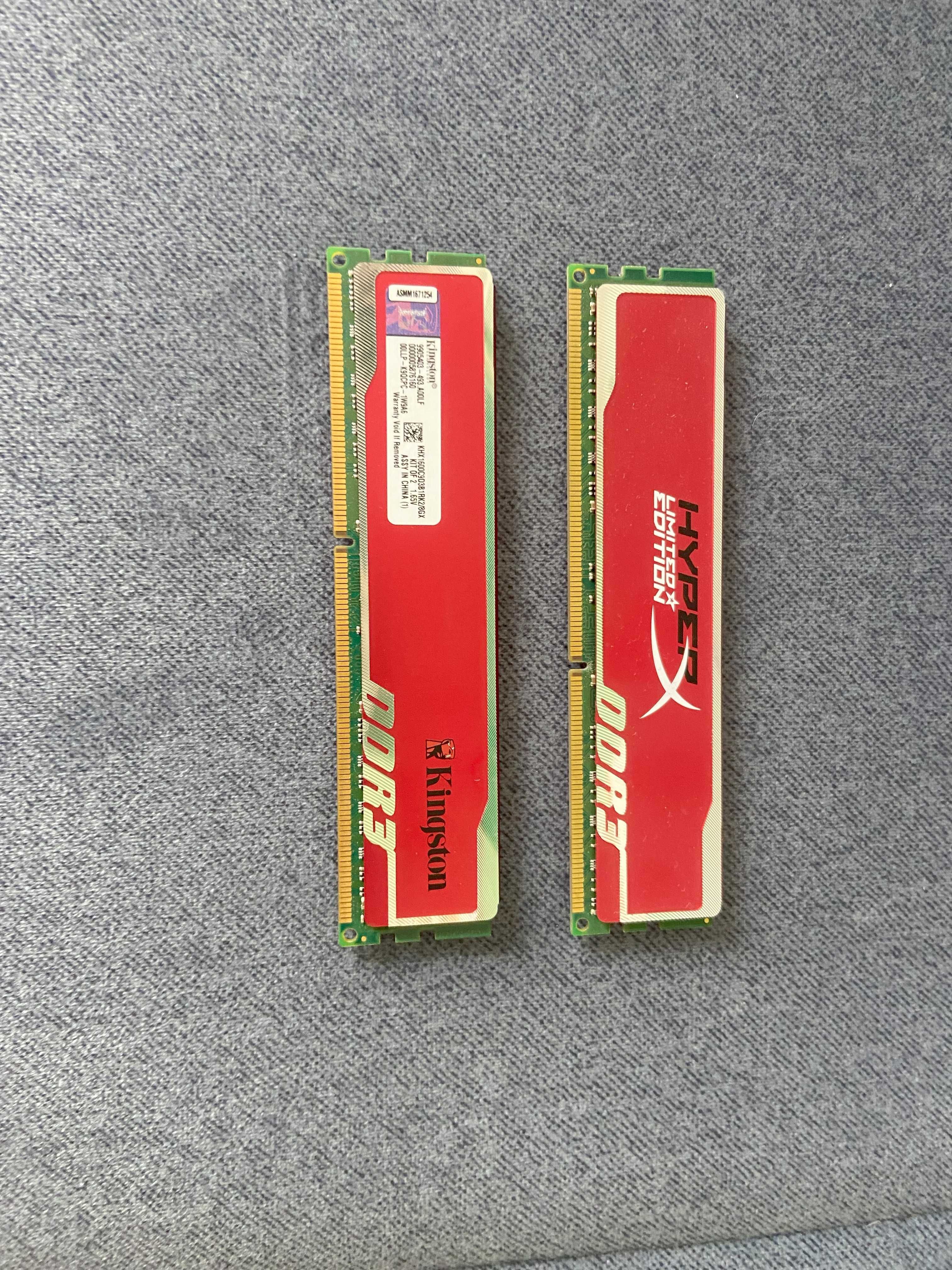 RAM DDR3  8GB KingSton HyperX LimiTed EditTion