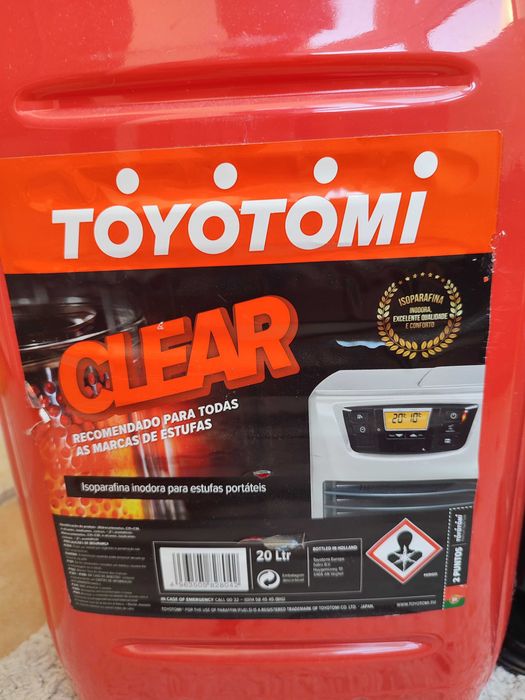 Aquecedor Qlima funciona com isoparafina indolor