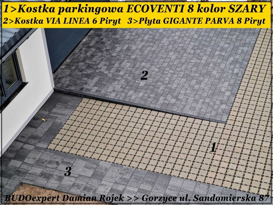 Kostka brukowa ażurowa ECOVENTI idelana na podjazd czy parking NOWOŚĆ