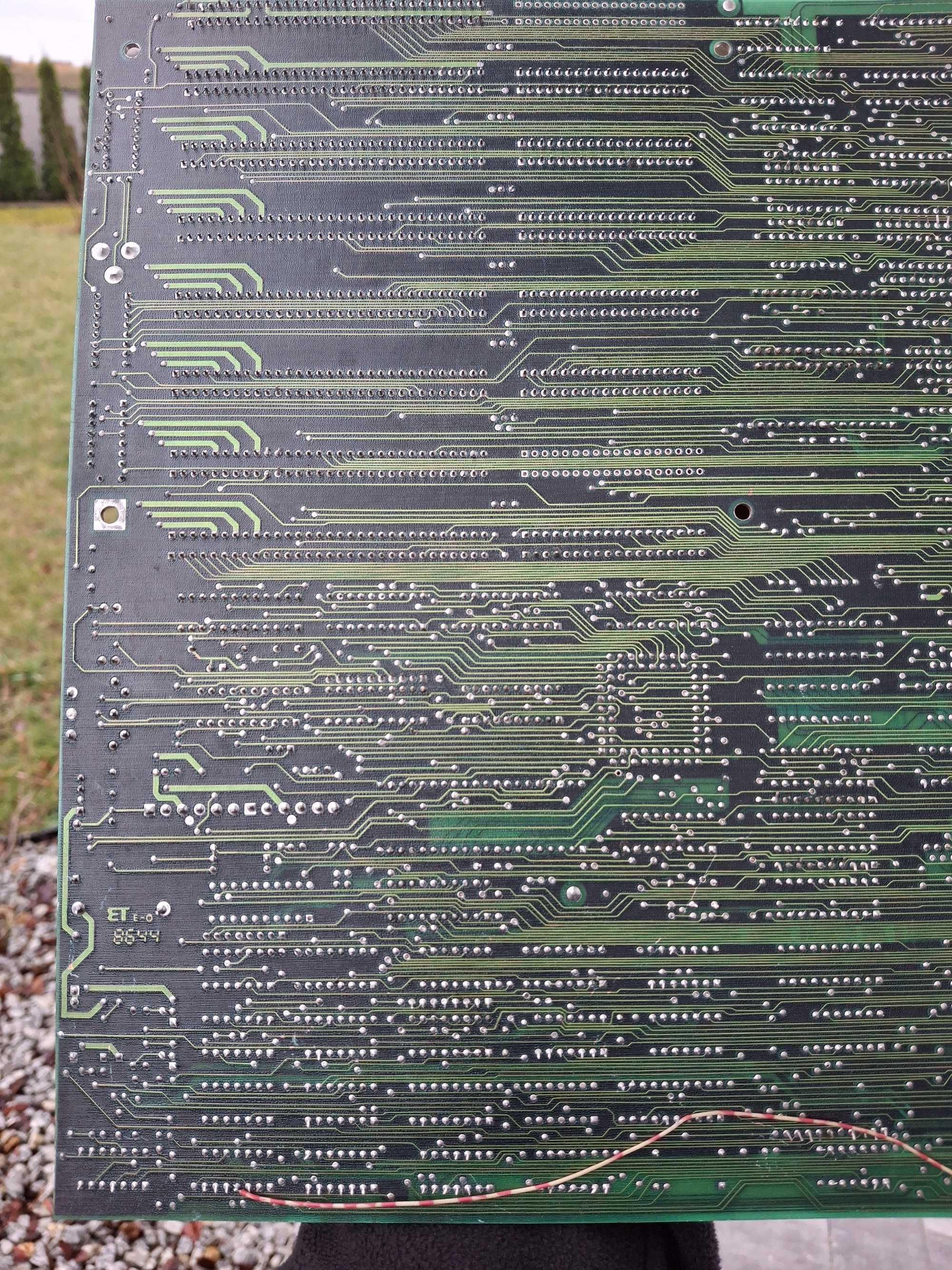 Stara płyta główna AT 286 IBM Retro