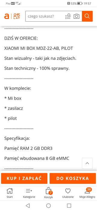 Xiaomi Mi box 4K smart tv +pilot