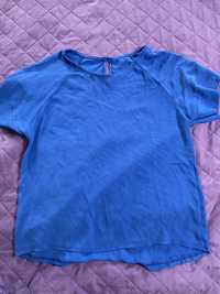 T shirt M niebieski