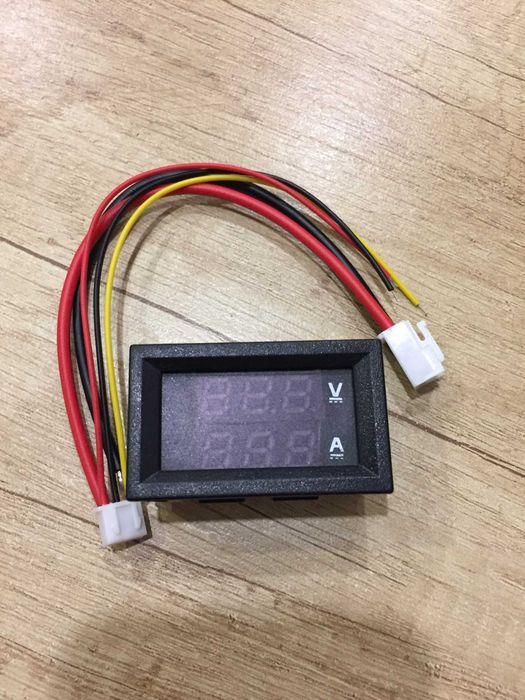 Вольтметр - амперметр DC 0-100V 10A приборный и дисплей 0.28" Feiyang