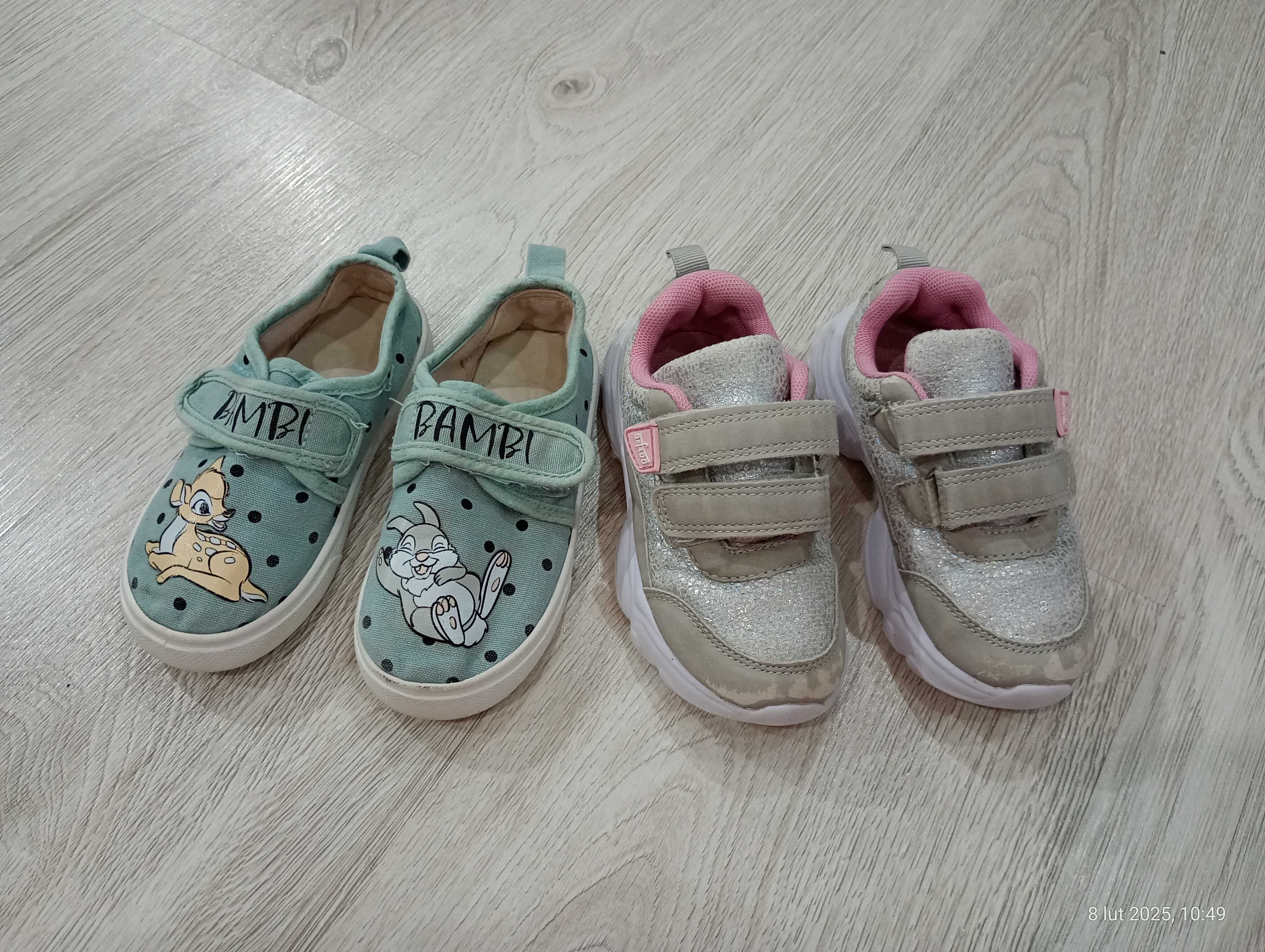 Zestaw buty do przedszkola 25 26 dla dziewczynki