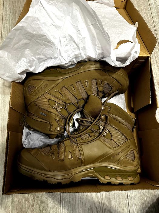 Черевики тактичні SALOMON Quest 4D GTX Forces 2 Койот (Coyote)