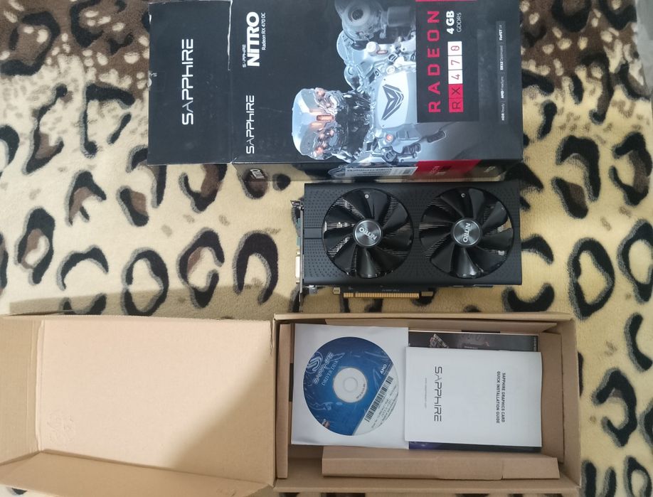 RX470 4G Не робоча, на запчастини чи ремонт