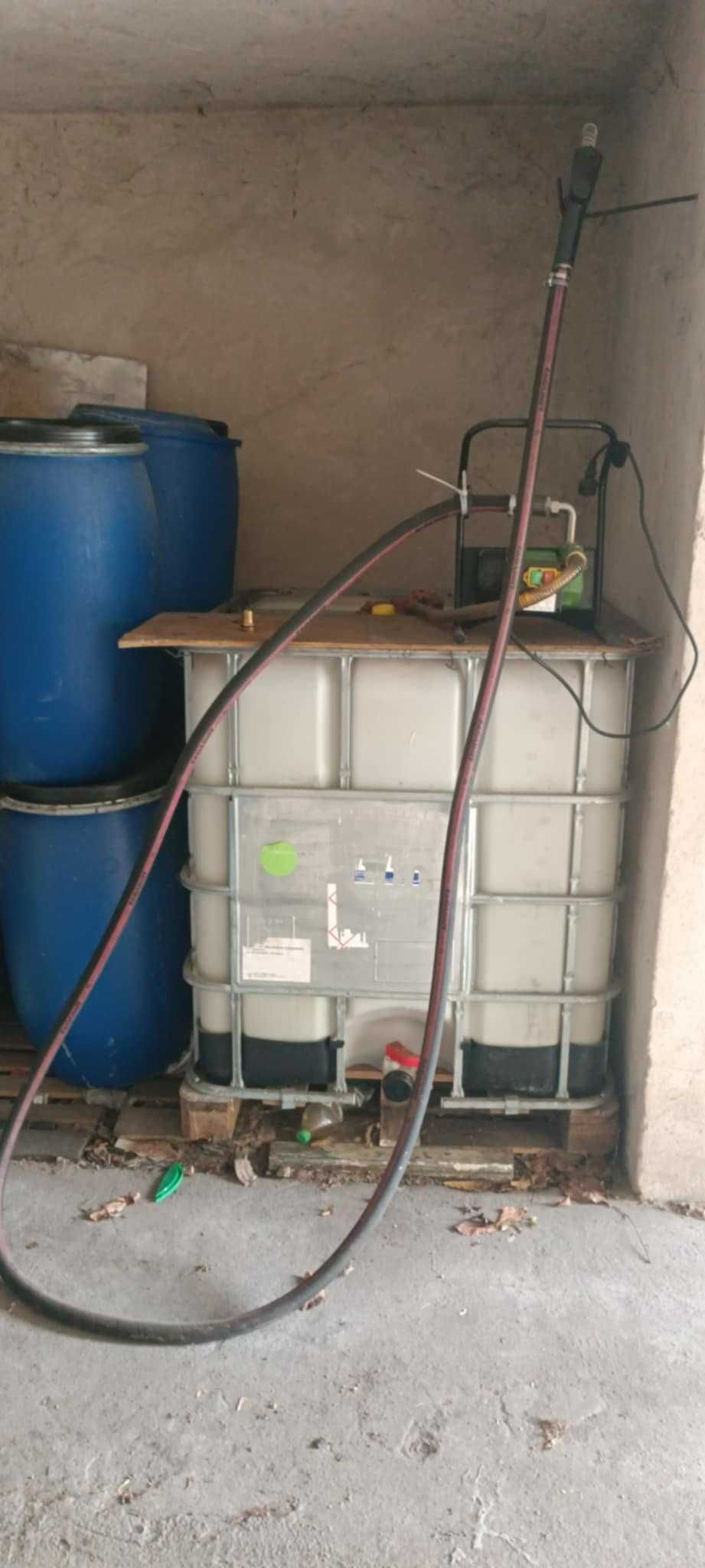 Sprzedam Mauzera 1000l z pompą i pistoletem do Oleju Napędowego