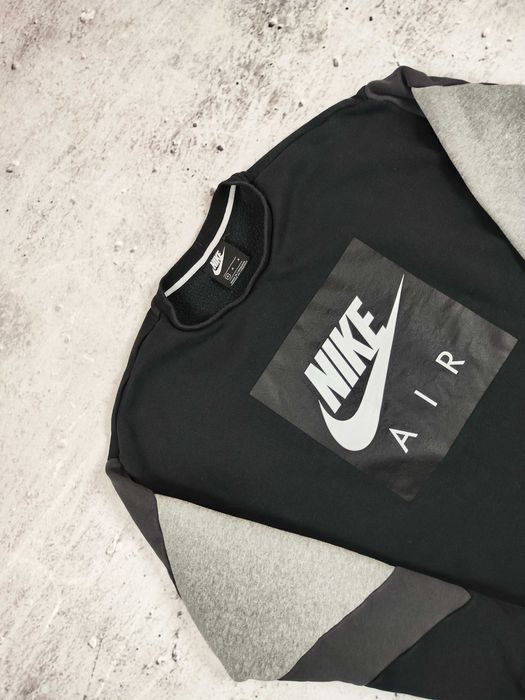 Bluza Nike Air crewneck logo męska czarna r. S/M