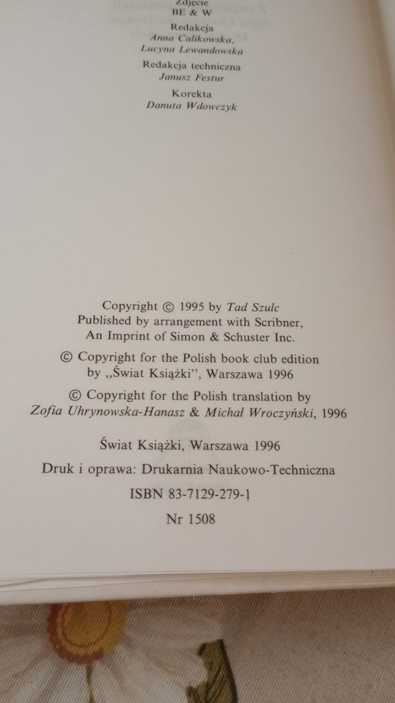 Jan Paweł II. Tad Szulc