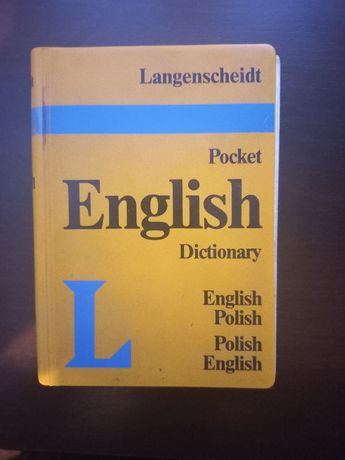 Langenscheidt Pocket English Dictionary język angielski