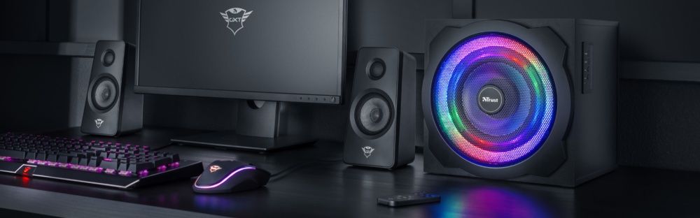 Акустична система Trust 2.1 GXT 629 Tytan RGB Illuminated Black