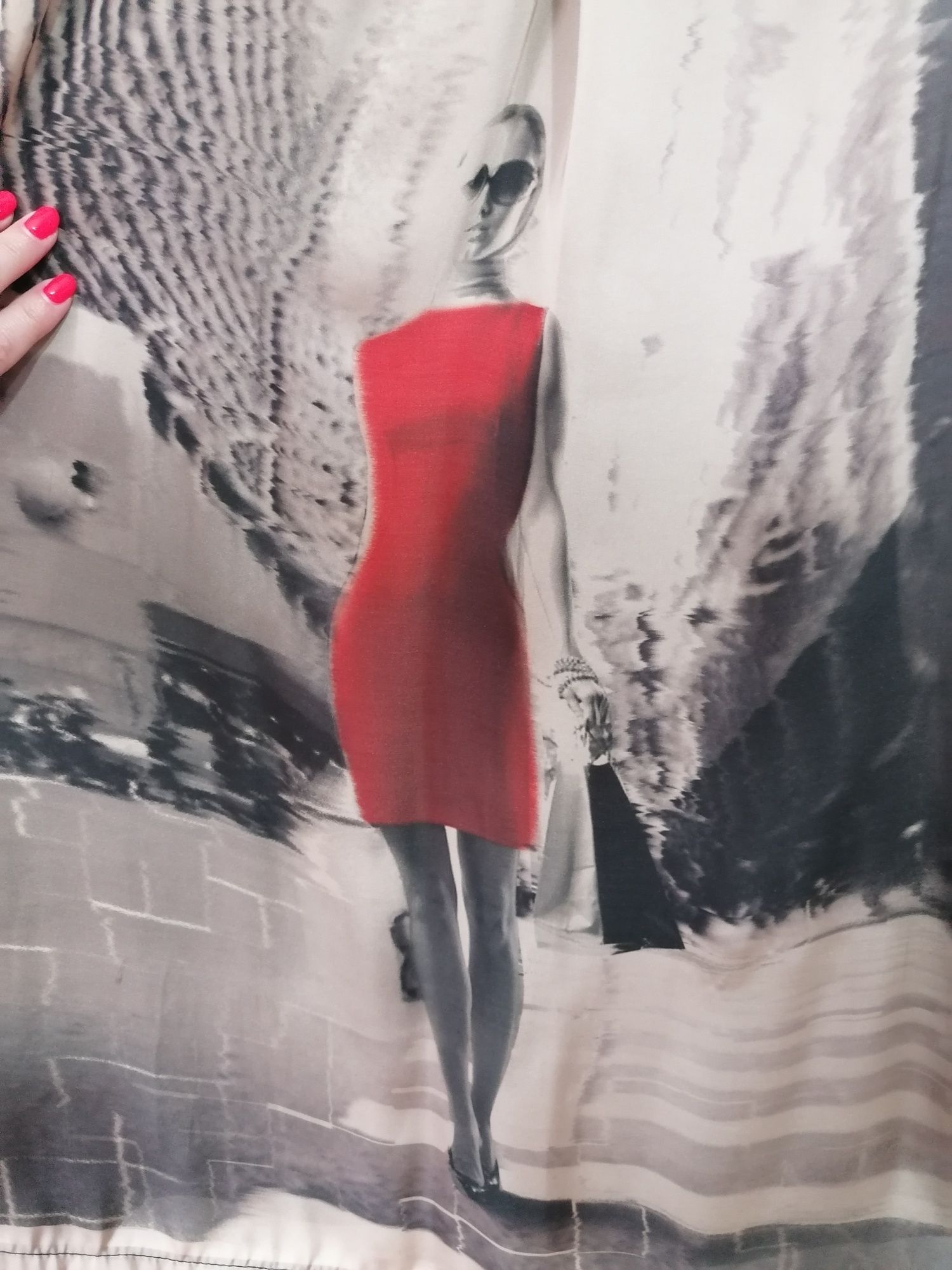 Vestido em godé Waipai