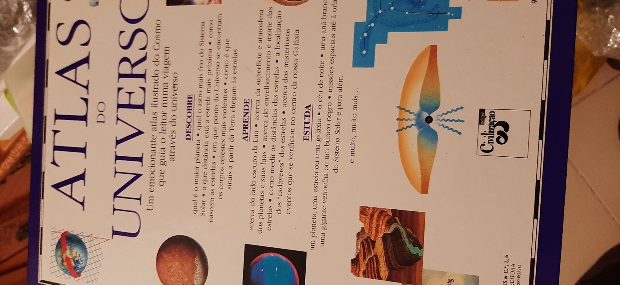 Livro atlas do universo