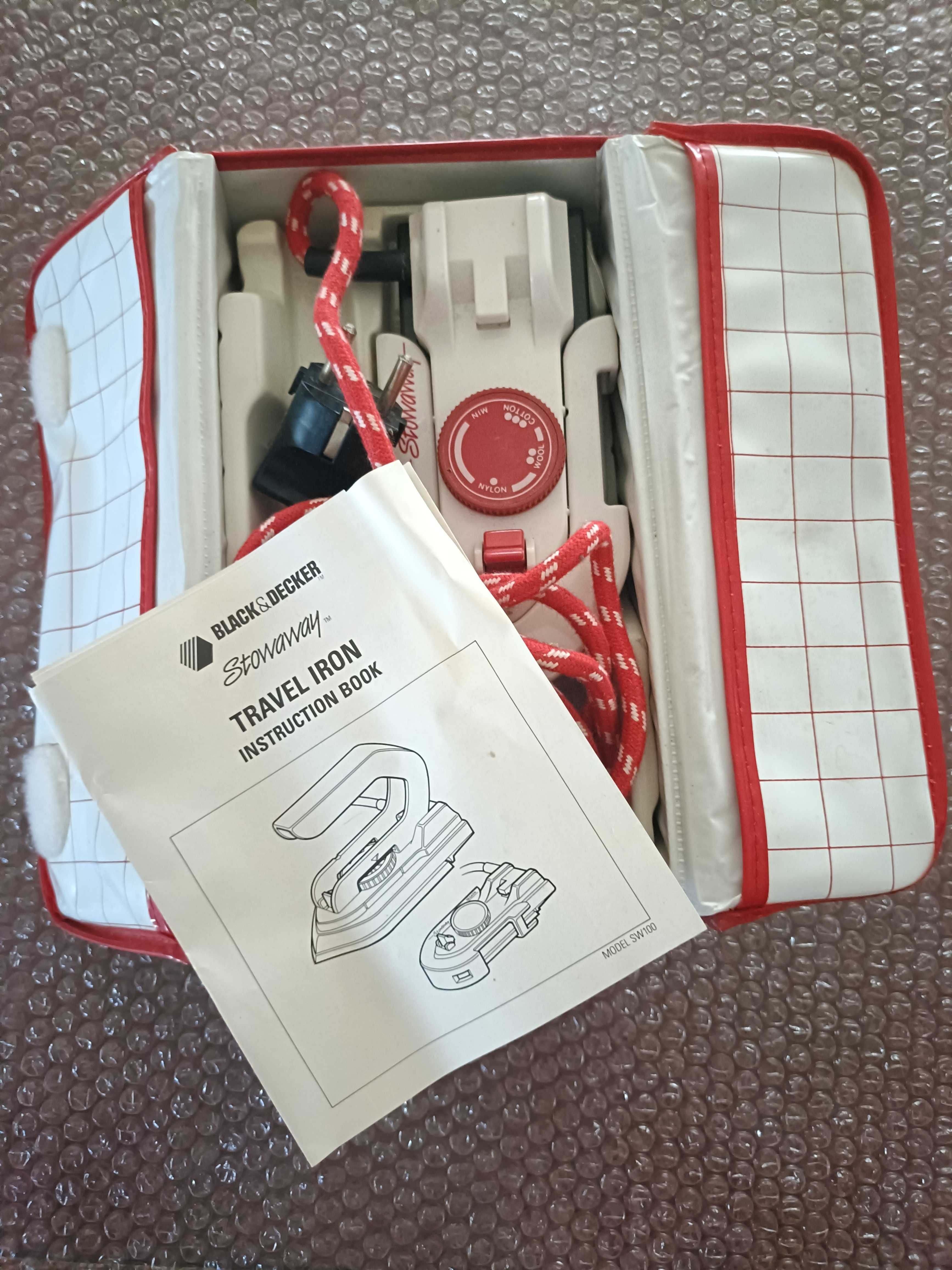 Ferro de  de viagem   Black & Decker stowaway