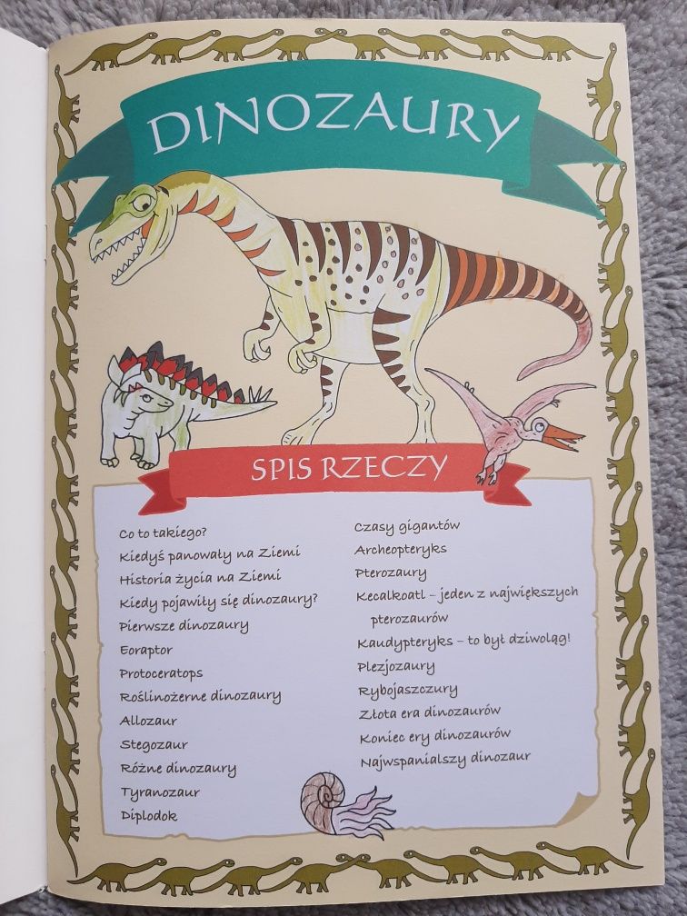 Dinozaury do kolorowania