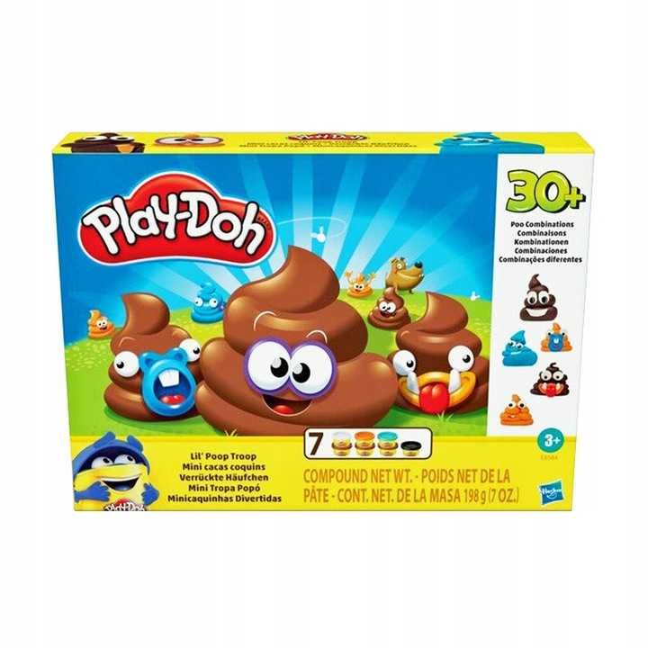 PLAY-DOH Ciastolina POOP TROOP Zabawka Kupa E8584 B1