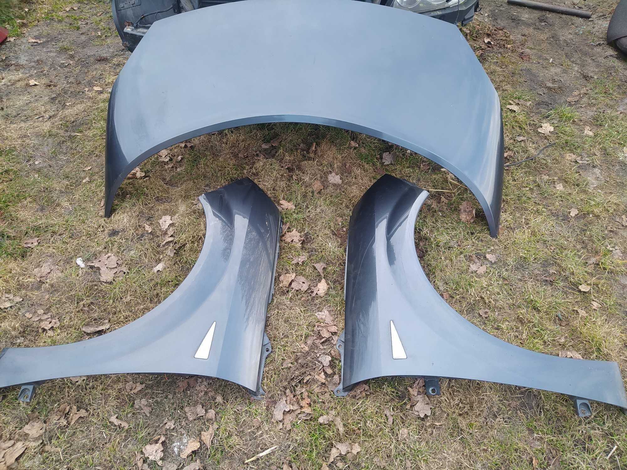 renault scenic 2 przód zderzak maska błotnik lampa pas nv603 teb66